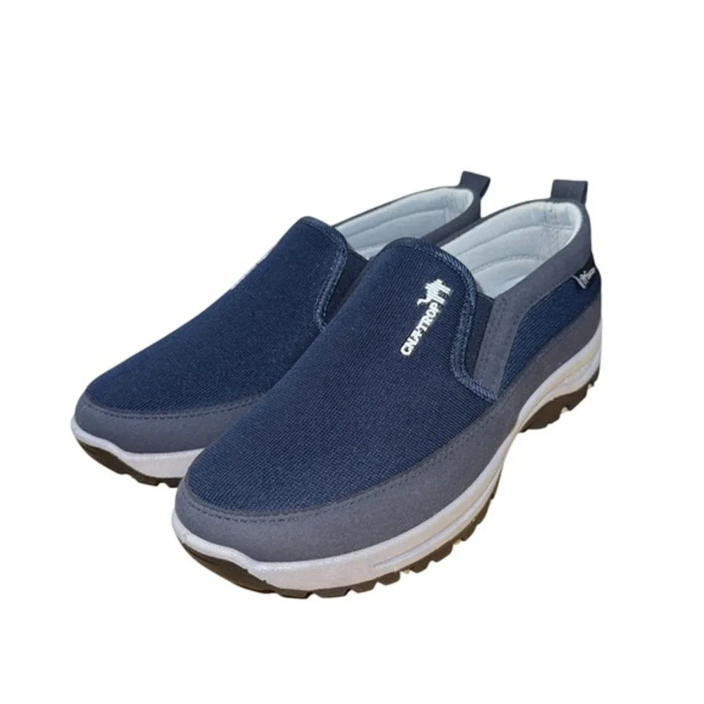 NEW CNA-TROP Slip On Shoes Mens 7.5-8/41 Pre-Owned‎ Sneakers Blue Outdoor Rugged